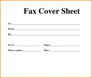 016 Template Ideas Free Printable Cover Letter Templates Fax