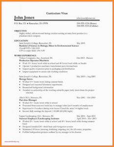 11-12 Biology Resume Objective Examples | Elainegalindo