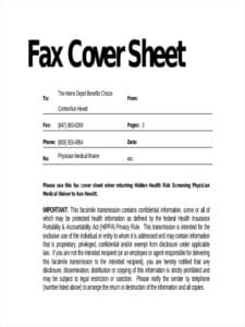 11+ Fax Cover Sheets Examples &amp; Samples | Examples