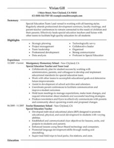 12 Amazing Education Resume Examples | Livecareer