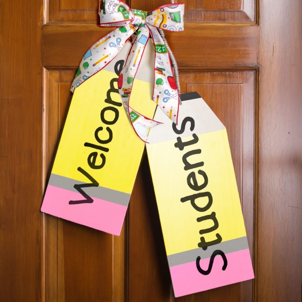 18" Large Unfinished Wooden Tag