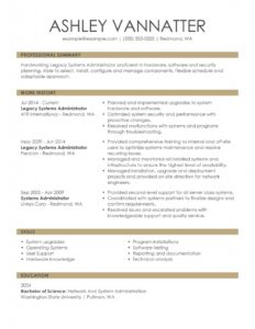 30+ Resume Examples: Viewindustry &amp; Job Title