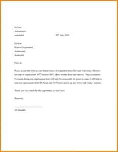 Best Resignation Letter |