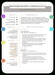 Chronological Resume Samples &amp; Writing Guide | Rg