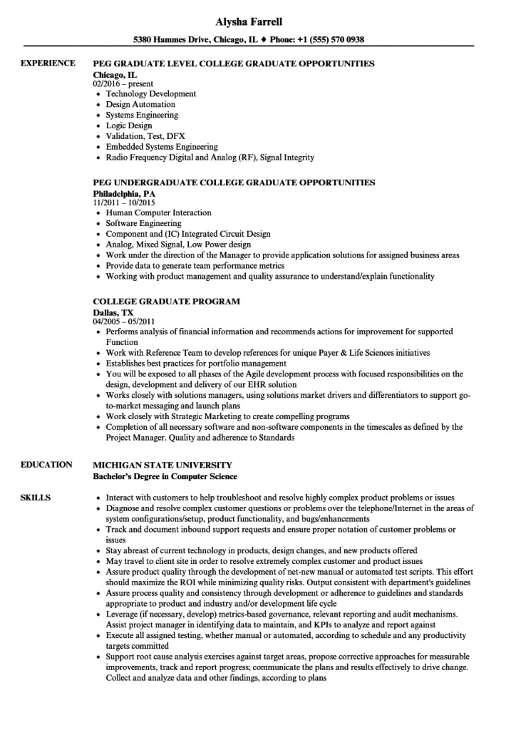 College Graduate Resume Samples Velvet Jobs New Nurse S ~ Curbshoppe