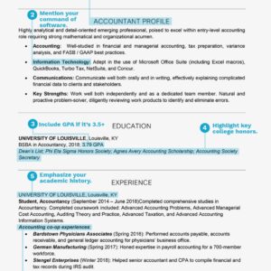 College Student / Grad Resume Examples And Writing Tips