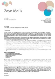 Cover Letter Examplesreal People: Norwegian Cabin Crew Cover