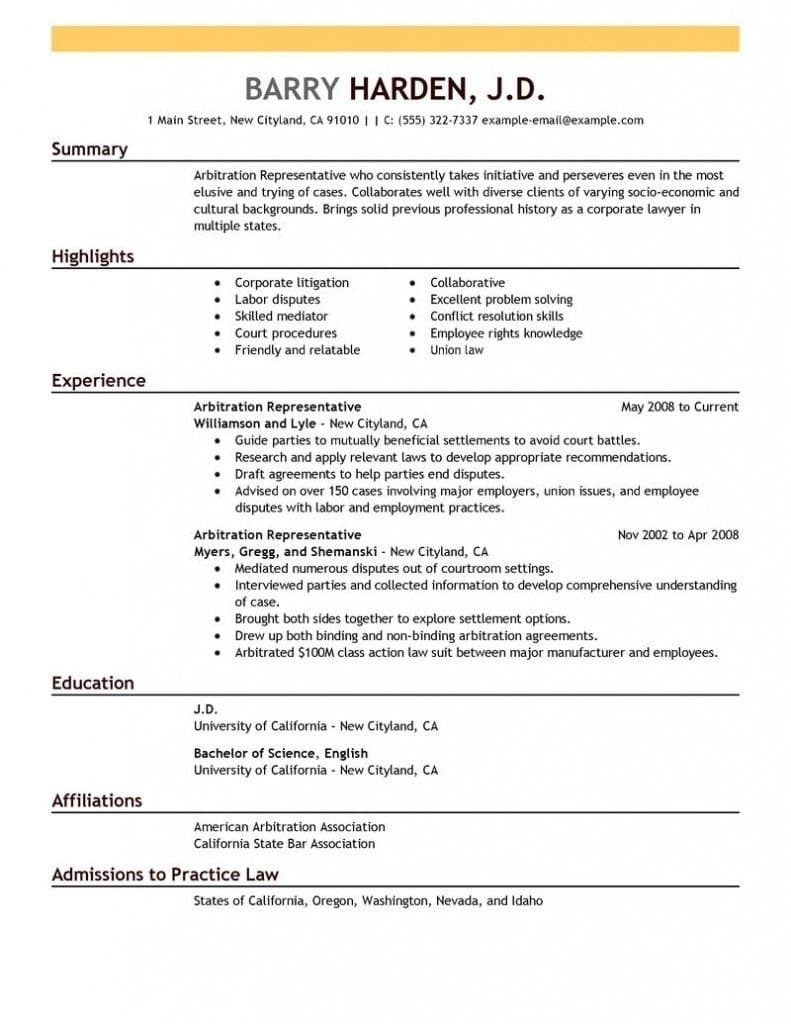 Discover Thousands Of Excellent Resume Examples | Resume Example