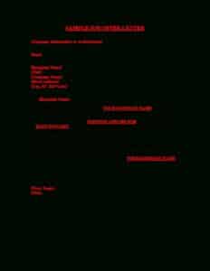 Free Sample Job Offer Letter Template | Templates At