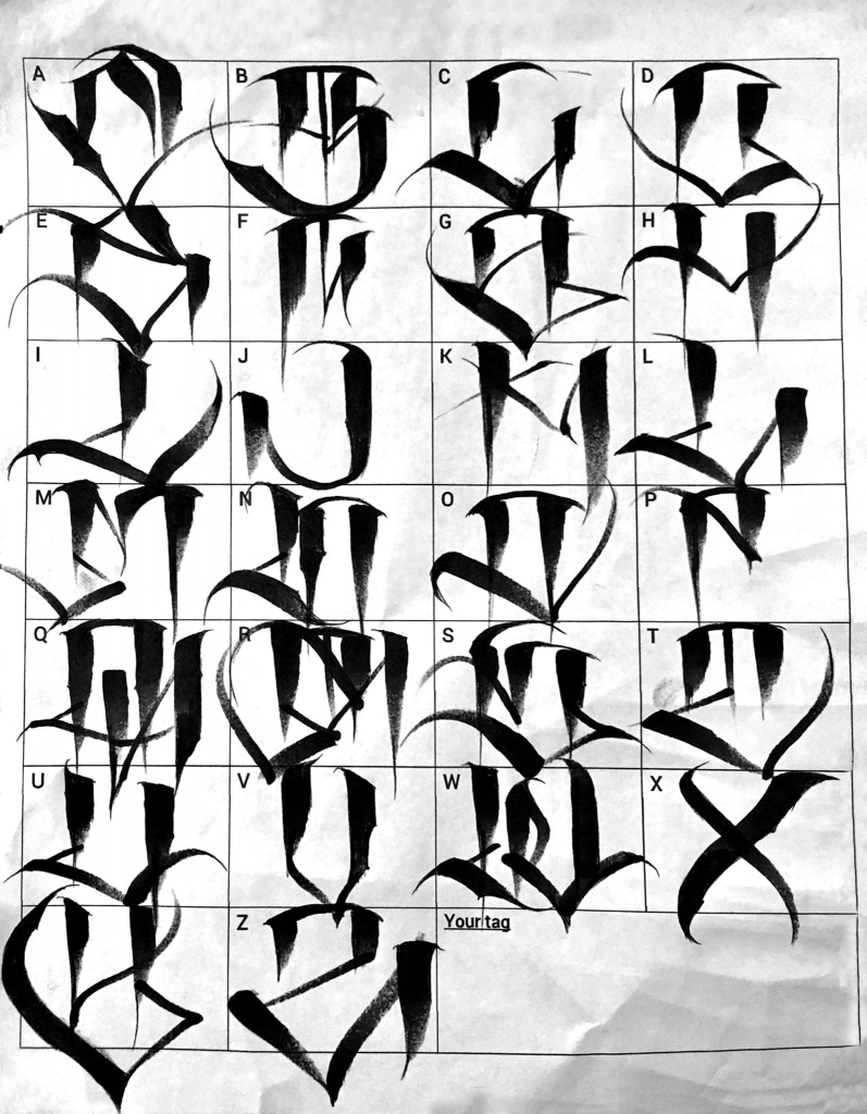 Graffiti Letters: 61 Graffiti Artists Share Their Styles | Bombing