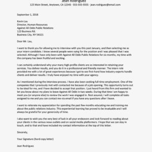 Here's How To Write An Internship Resignation Letter