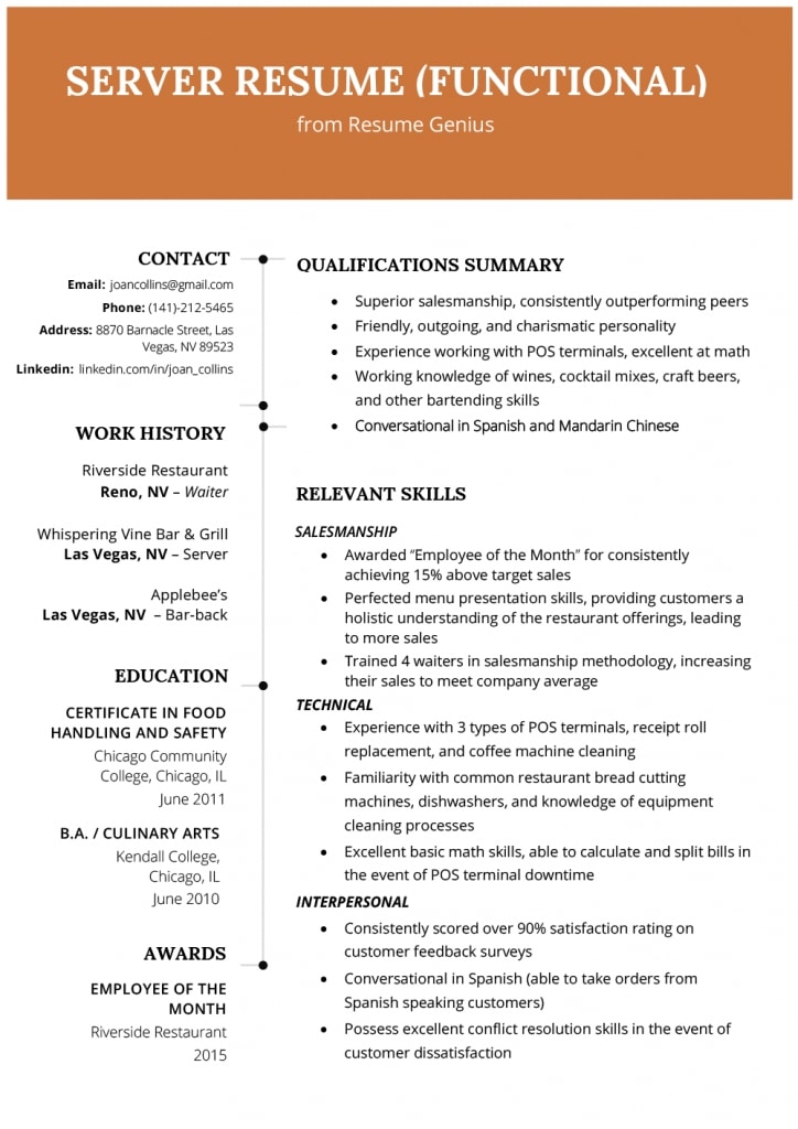 How To Write A Qualifications Summary | Resume Genius