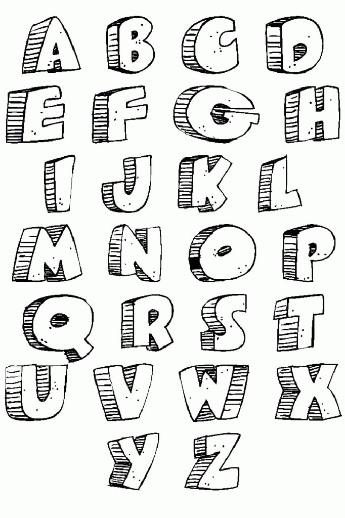 Image Detail For - Graffiti Pics And Fonts: Graffiti Alphabet
