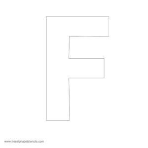 Large Alphabet Stencils | Freealphabetstencils