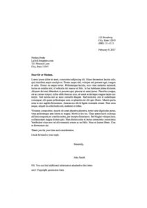 latex templates formal letters