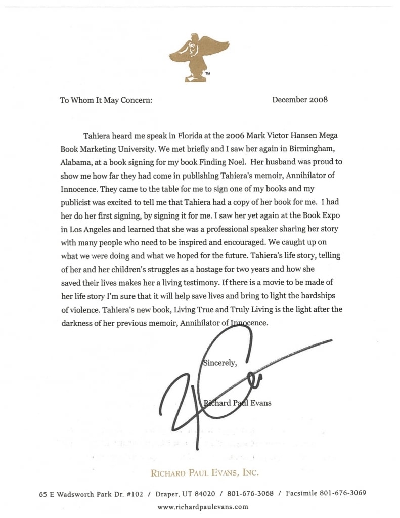 Letter Of Encouragement | Gplusnick