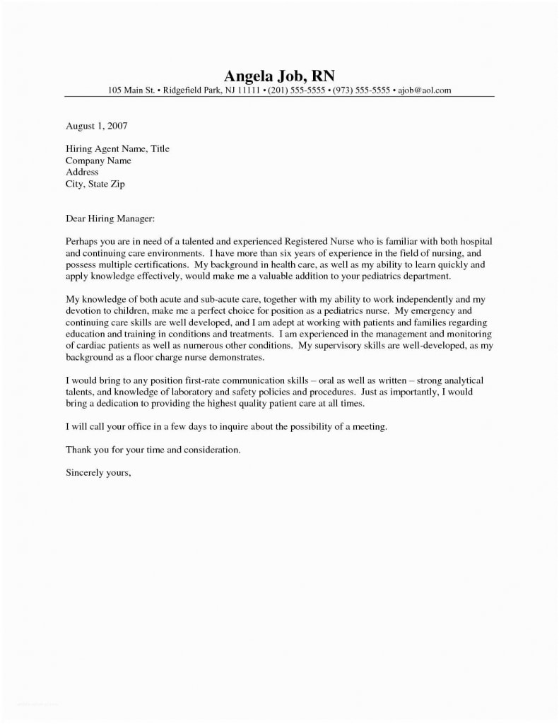 Lpn Cover Letter New Grad Good Cover Letter Examples Resume Cover