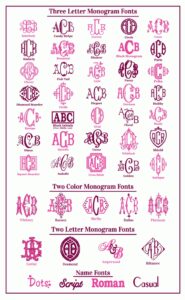 Monogram Fonts … | Fonts And Printables | Cricu…