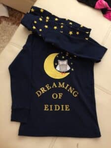 Purchased Pajamas And Used Iron On Letters (found At Hobby Lobby) To