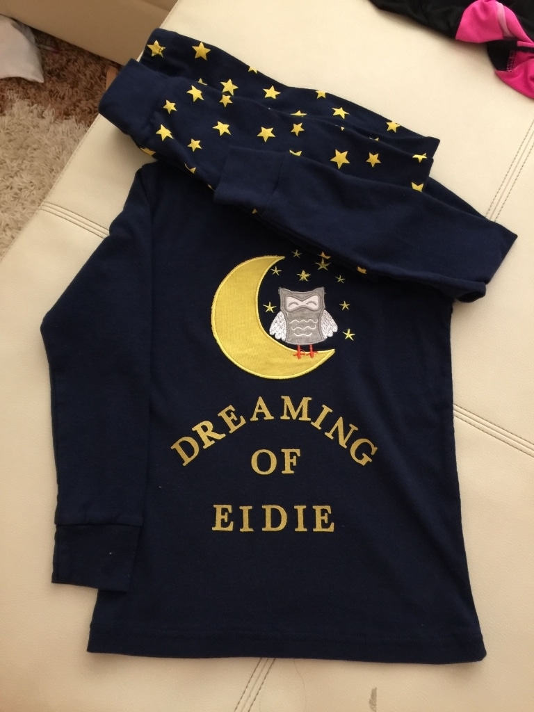 Purchased Pajamas And Used Iron On Letters (found At Hobby Lobby) To