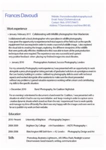 Resume Examples Good And Bad | Best Resignation Letter Examples