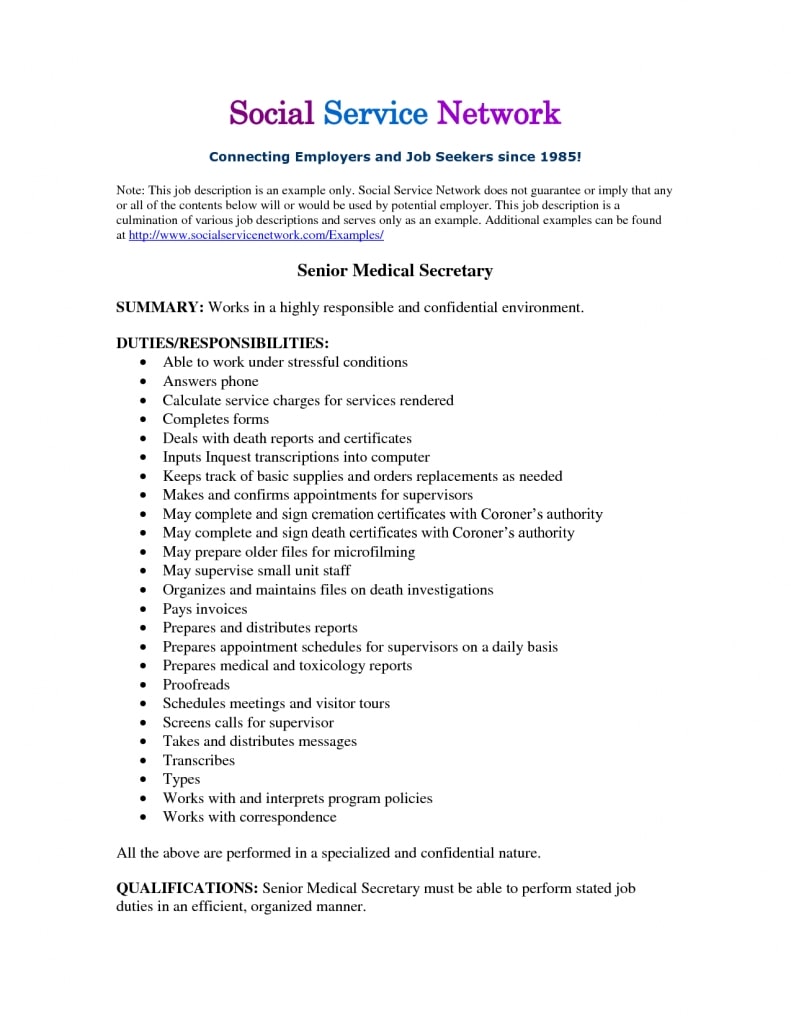 Resume Summary Examples Hostess Awesome Photos Dental Charting Job