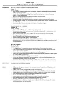 Retail Cashier Resume Samples | Velvet Jobs