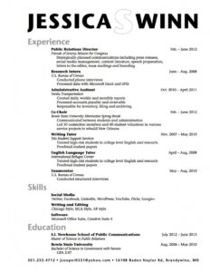 Sample High School Student Resume Example Resume Pinterest Student