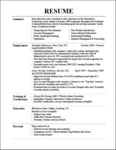 Terrificesume Title Examples Example Ideas Good Cv Titles And Resume