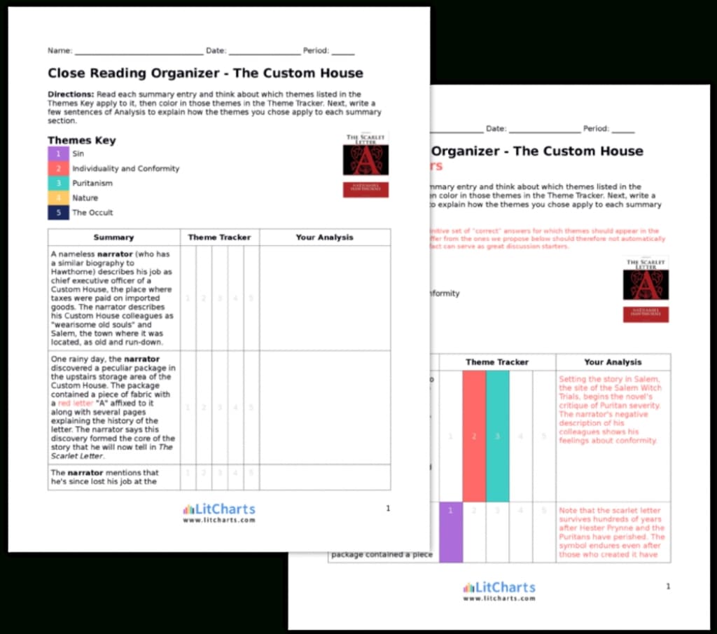 The Scarlet Letter Study Guide | Literature Guide | Litcharts