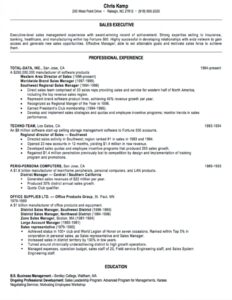 10+ Sales Resume Samples Hiring Managers Will Notice
