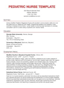 30+ Nursing Resume Examples &amp; Samples - Writtenrn