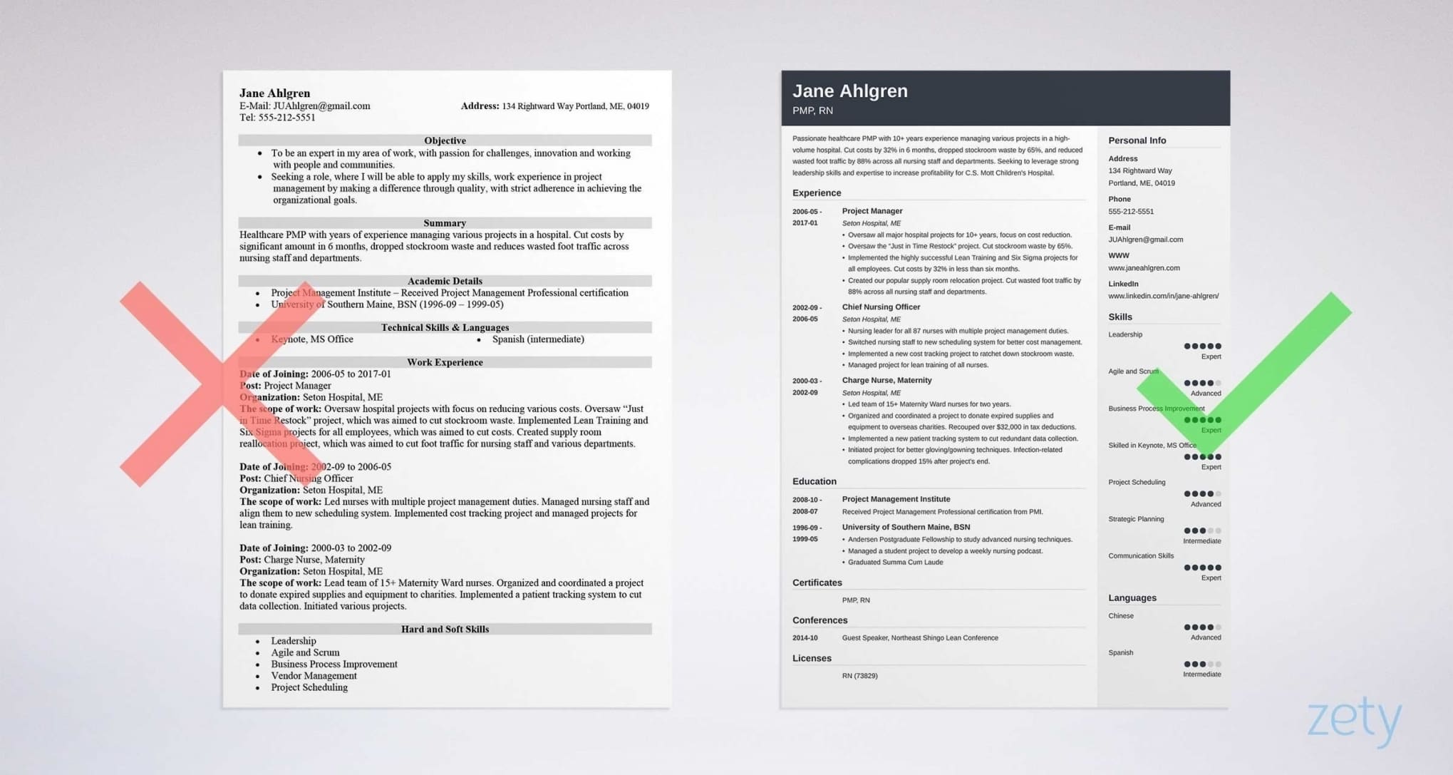 Resume Introduction Example