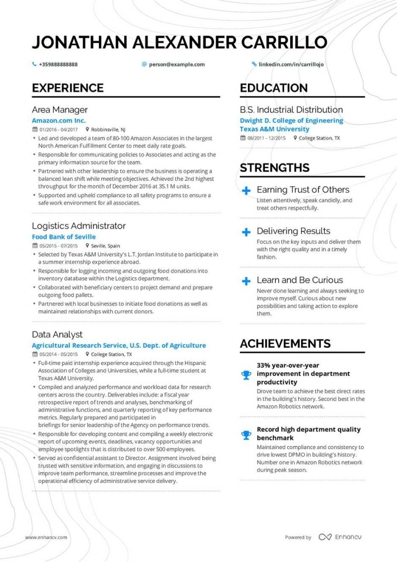 Best It Resume Examples