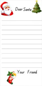 6+ Printable Santa Letter Templates For Free Download | Free