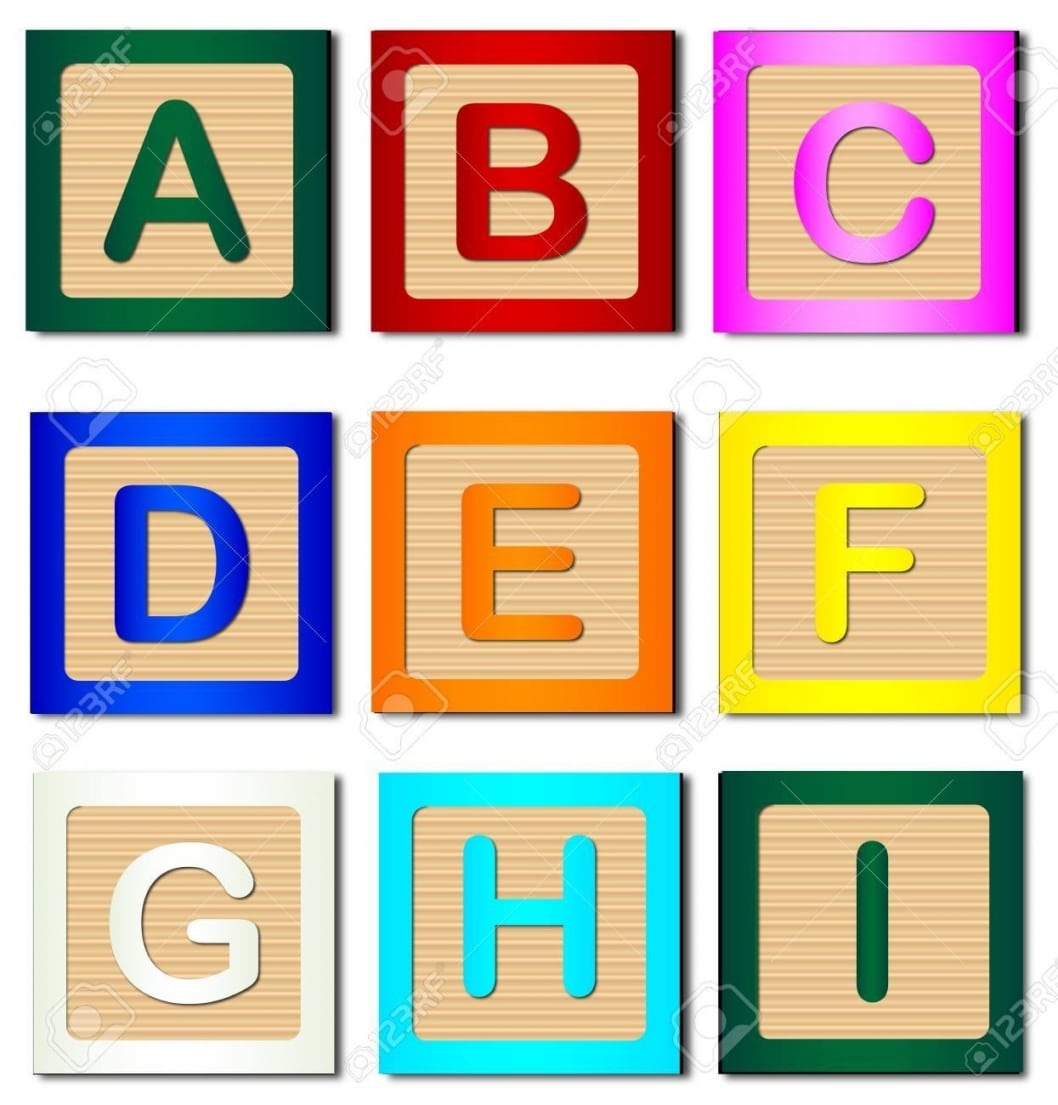 Wood Block Letter