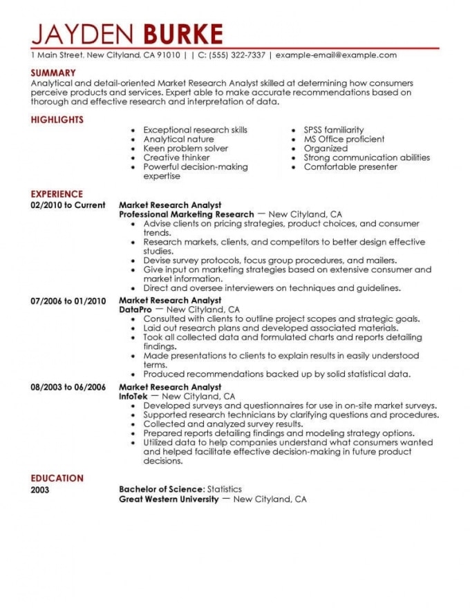 Best It Resume Examples
