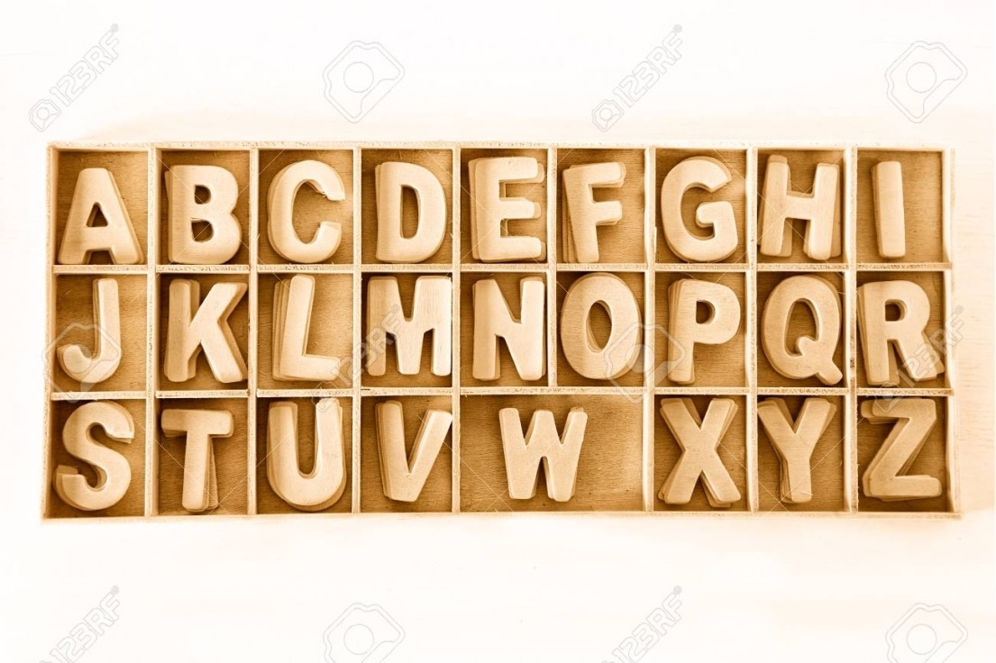 Wood Block Letter