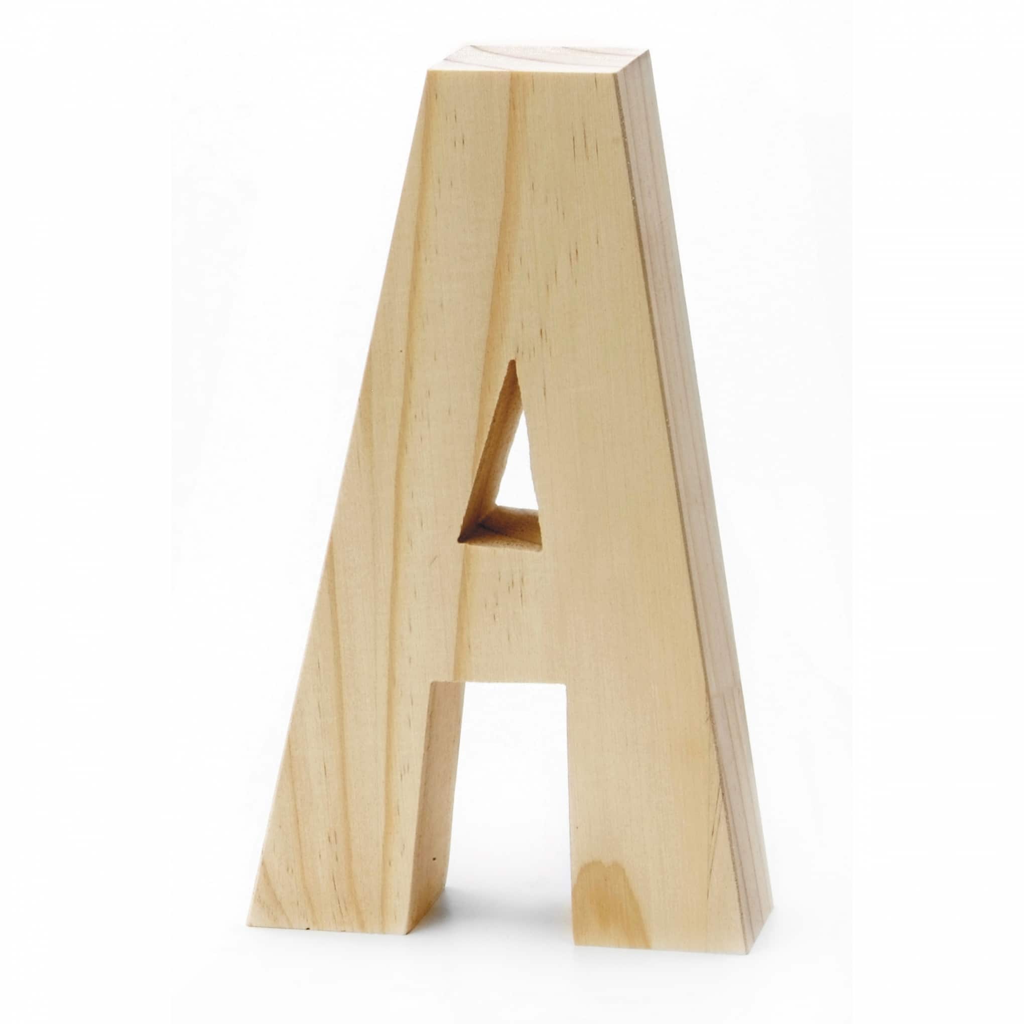 Wood Block Letter