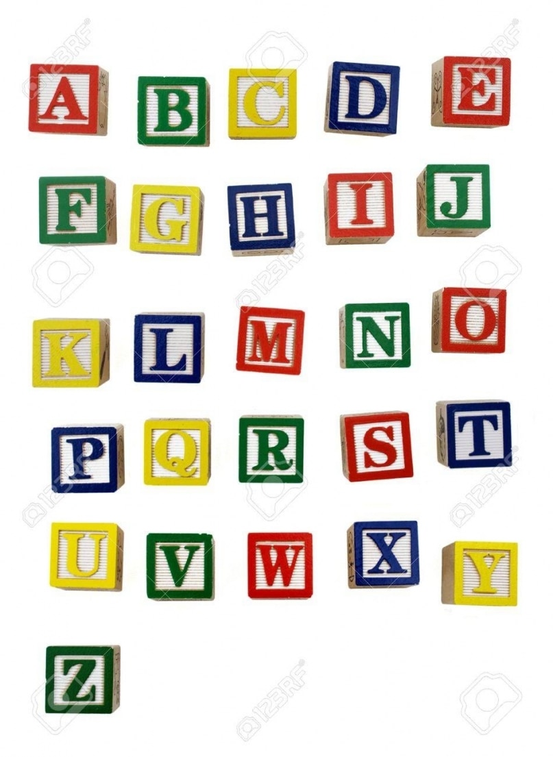 Wood Block Letter