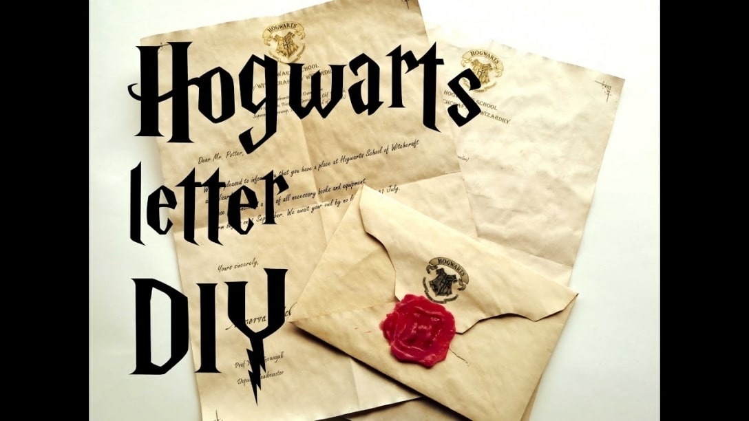 Harry Potter Letter From Hogwarts