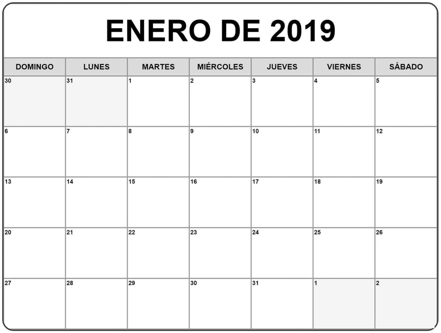 Printable Bill Calendar 2021