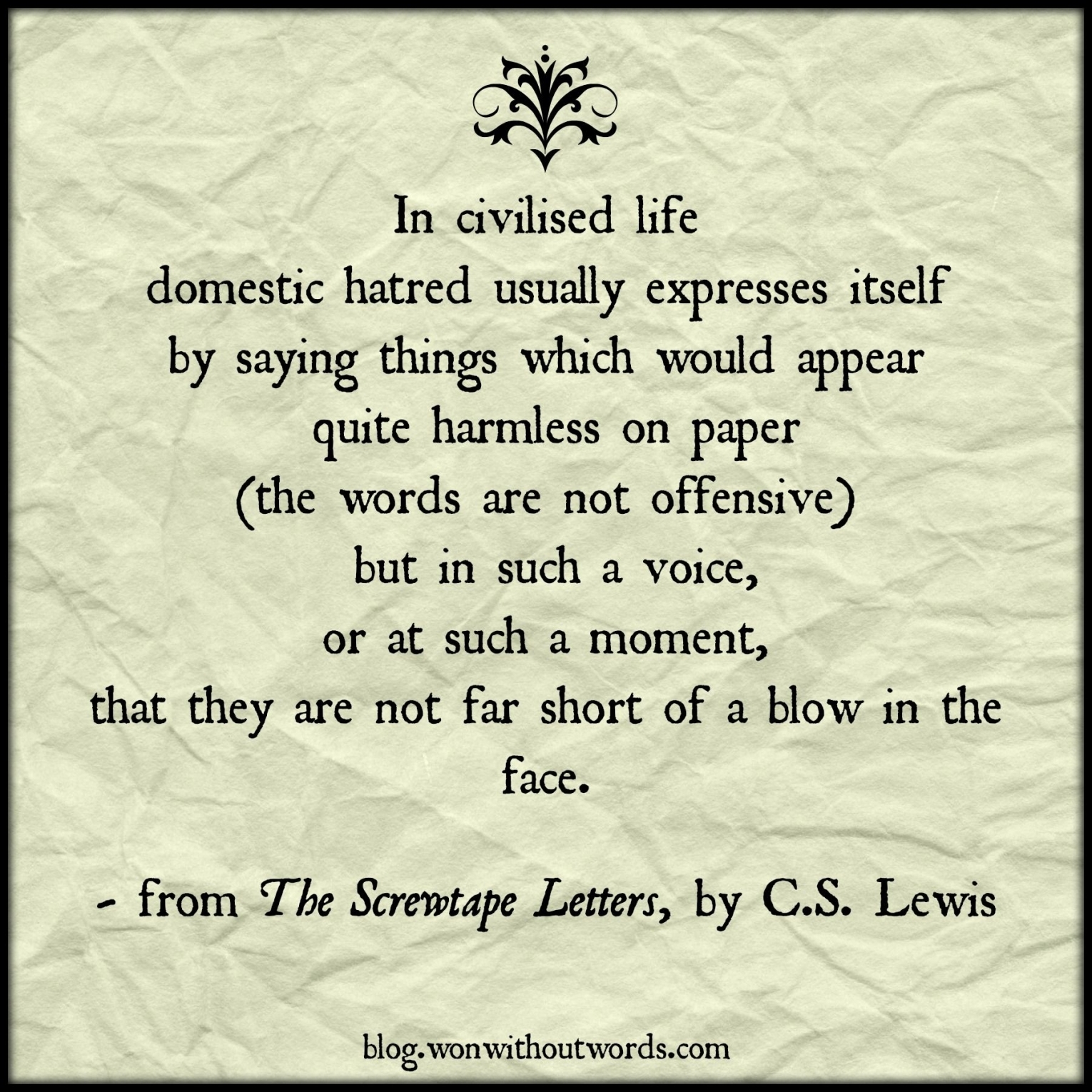 Quotes Screwtape Letters