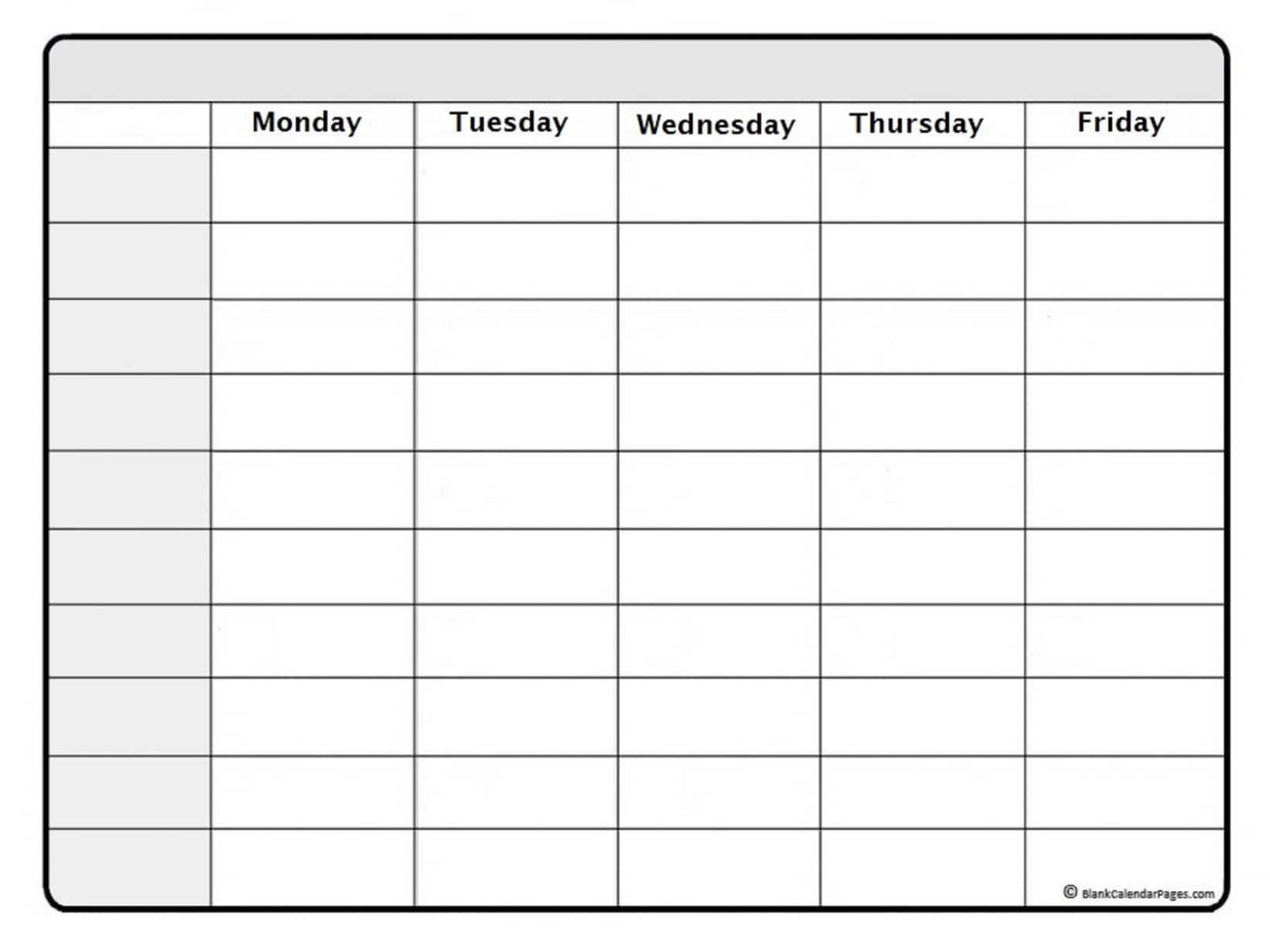 January 2020 Weekly Calendar | January 2020 Weekly Calendar