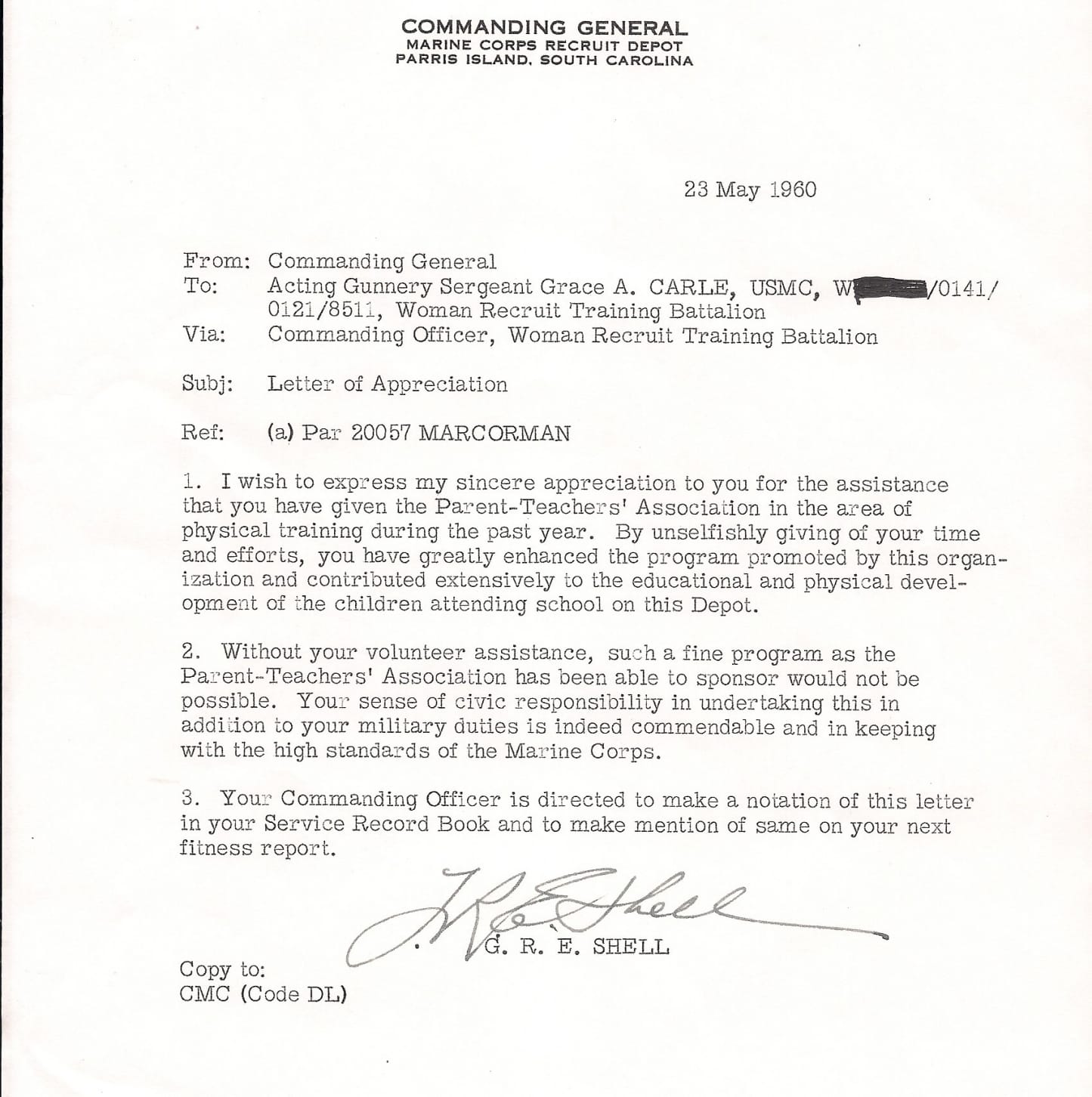 Army Ocs Letter Of Recommendation Example