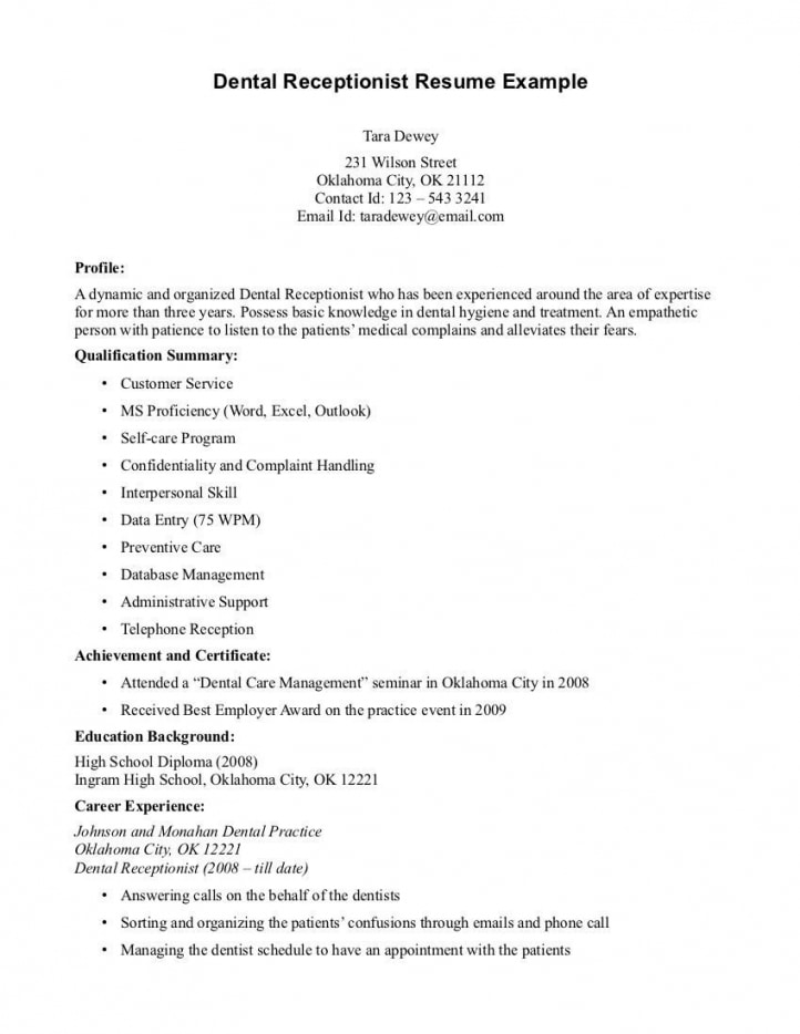 Pinmimi Smith On School | Office Manager Resume, Dental