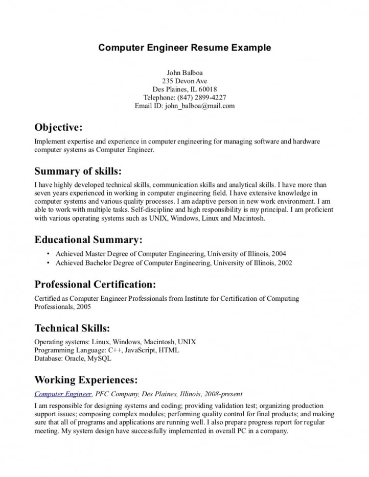 Customer Service Resume Objective Examples