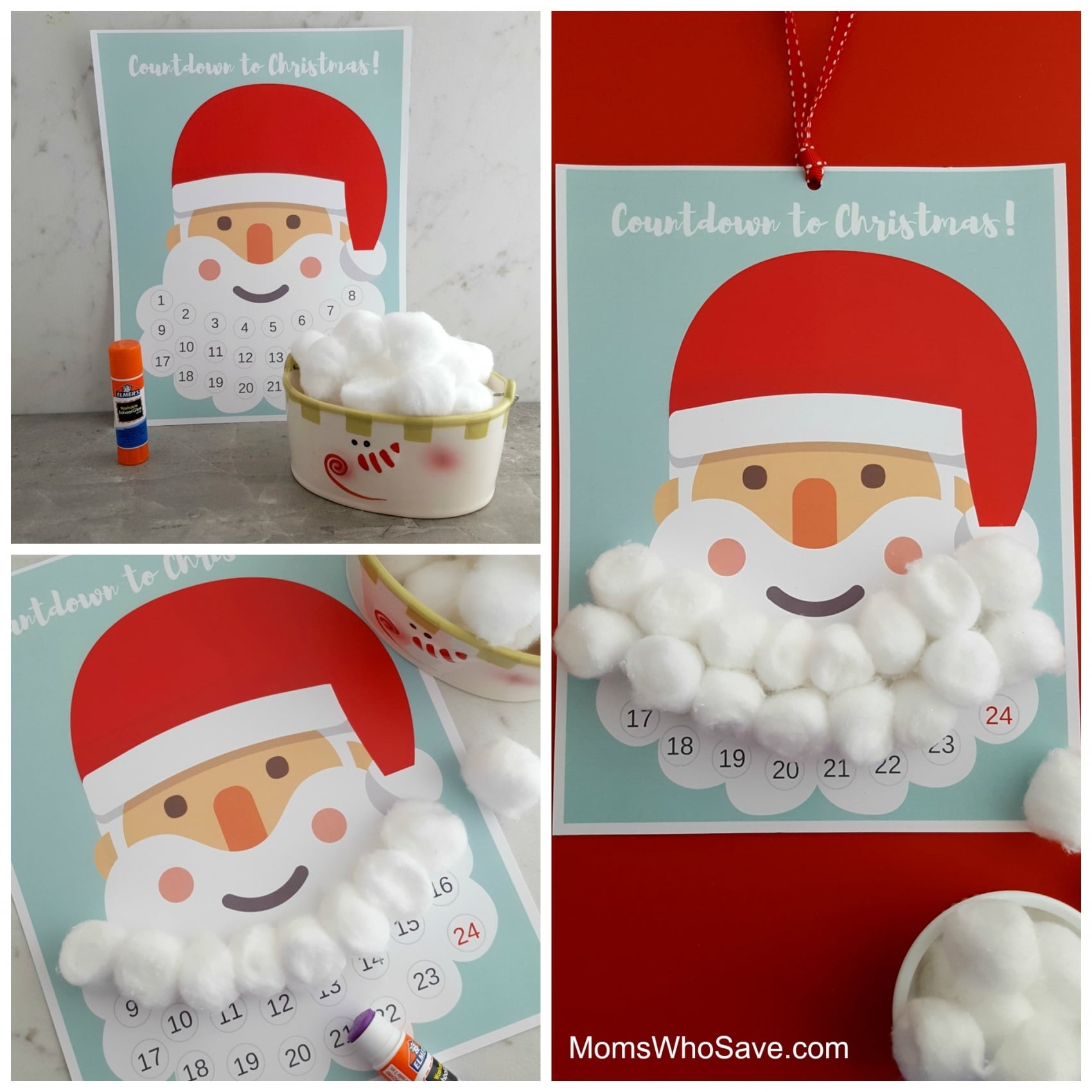 Advent Calendar Santa Beard 2020