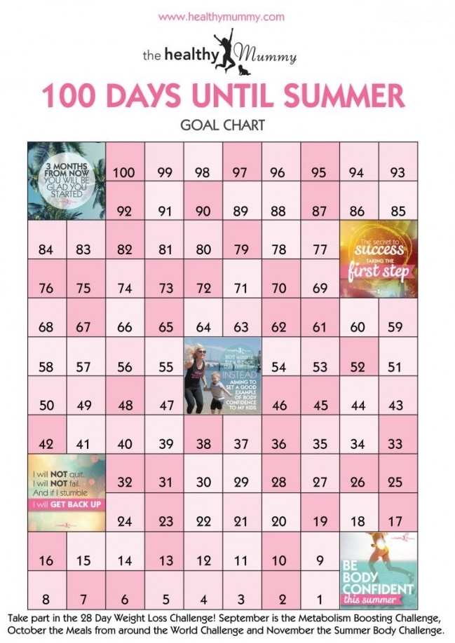 Satisfactory 100 Day Countdown Printable | Marsha Website