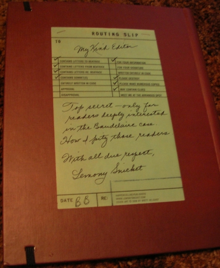 The Beatrice Letters